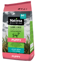 Nativia Puppy Lamb & Rice 15kg