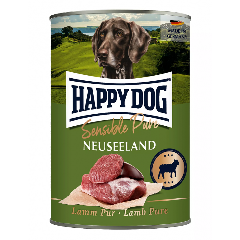 Happy Dog SENSIBLE Pure NEUSEELAND (100% jagnięcina) 400 g