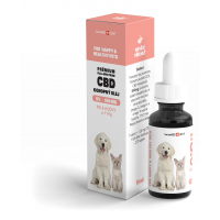 Olej CBD dla małych psów i kotów 5%, 10ml
