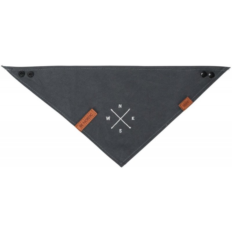 Szalik BE NORDIC, S: 30 cm, ciemnoszary
