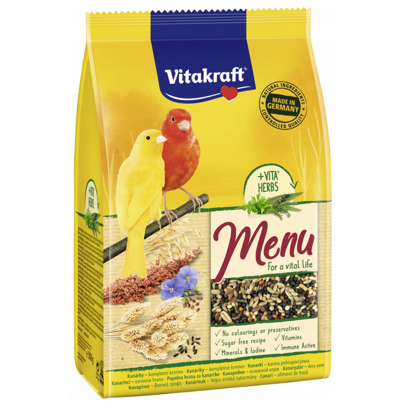 VITAKRAFT Menu Vital Honey Canary 500g
