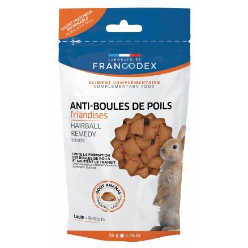 Francodex Hairball remedy dla królika 50g