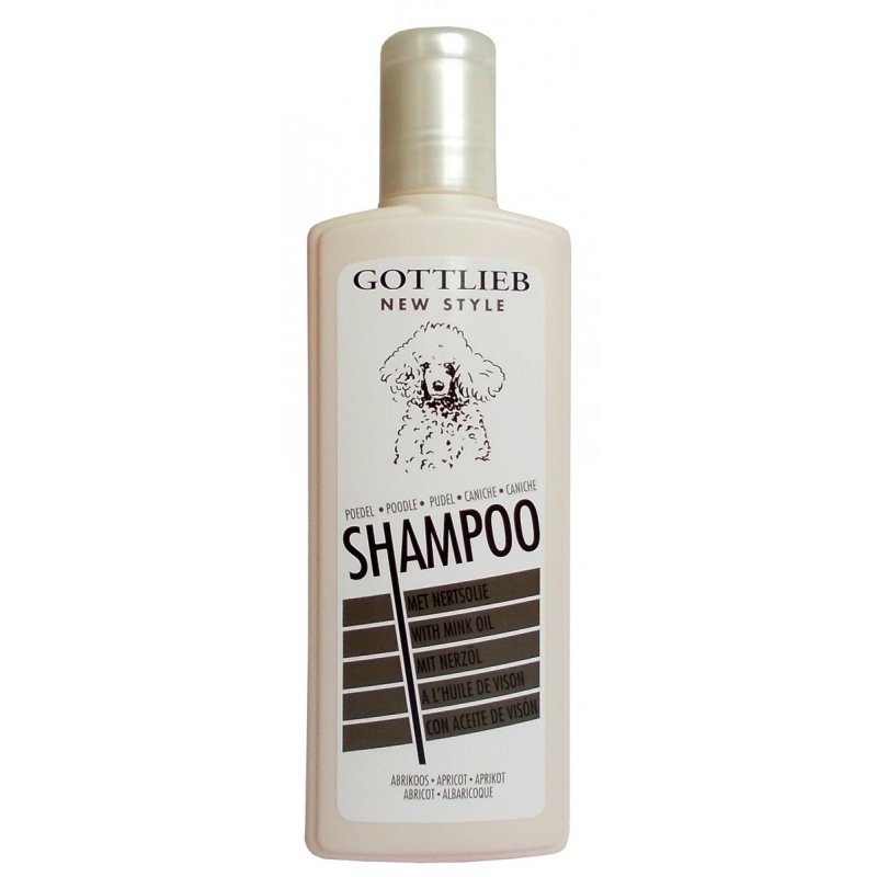 Szampon Gottlieb Pudel Morela 300ml z olejem z norek