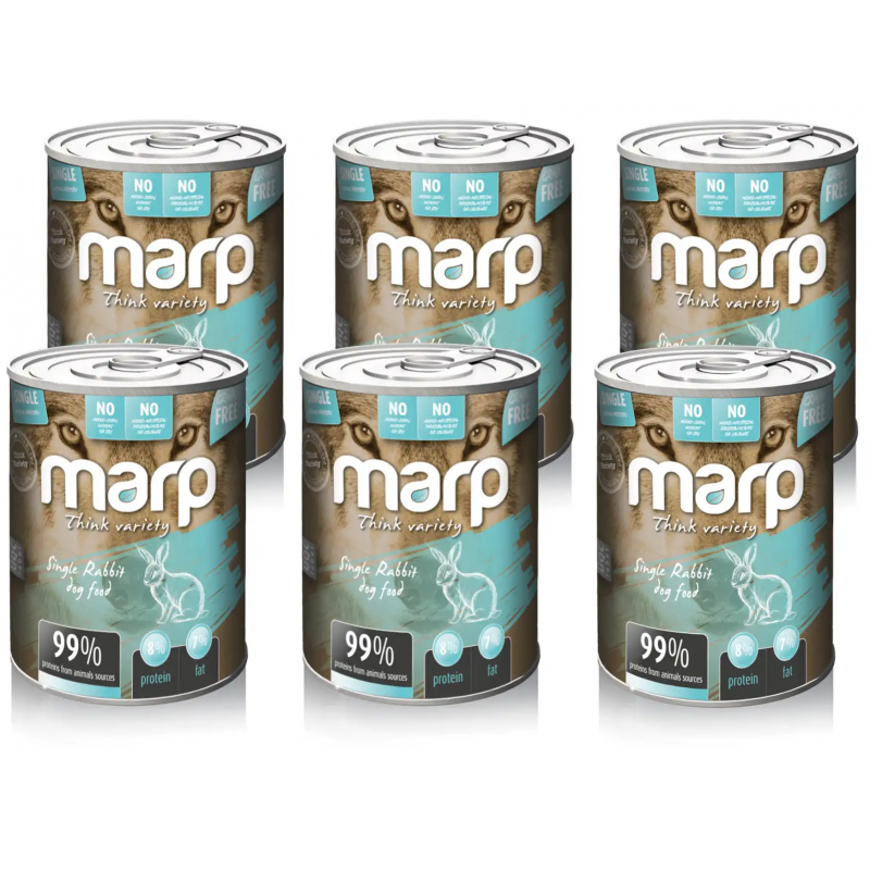 Marp Variety Single Rabbit 6x400g