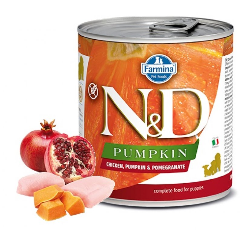 N&D DOG PUMPKIN Puppy Chicken & Pomegranate 285g