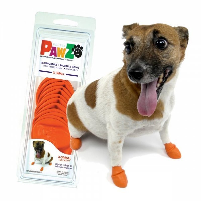Buty ochronne Pawz pomarańczowe XS (12szt)