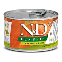 N&D DOG PUMPKIN Adult Boar & Apple Mini 140g