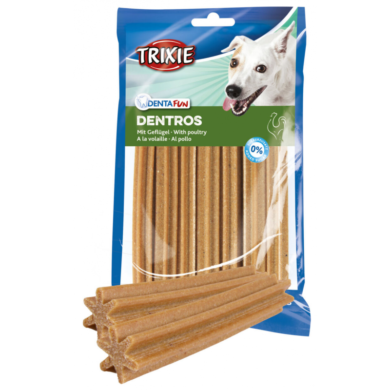 Trixie DENTROS Lekkie paluszki drobiowe 180g