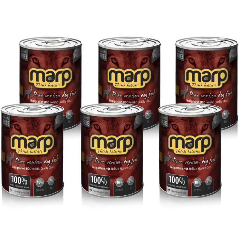 Marp Holistic Venison konserwa 6x800g