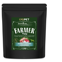 LYOPET Farmer Puppy Jagnięcina z tuńczykiem i siarą 1,5 kg (dla wszystkich ras)