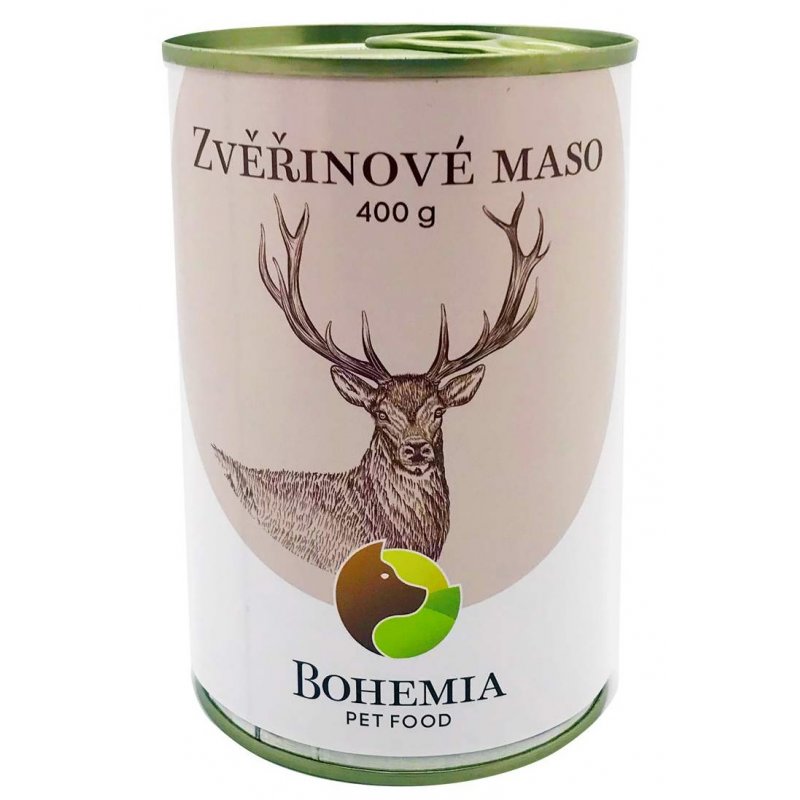 BOHEMIA Dziczyzna we własnym soku 400g