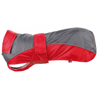 Płaszcz przeciwdeszczowy Lorient szaro-czerwony S 35 cm
