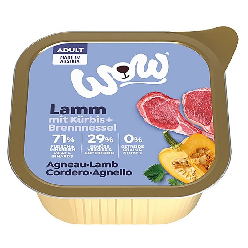 WOW Jagnięcina z Dynią Adult pasztet 150g