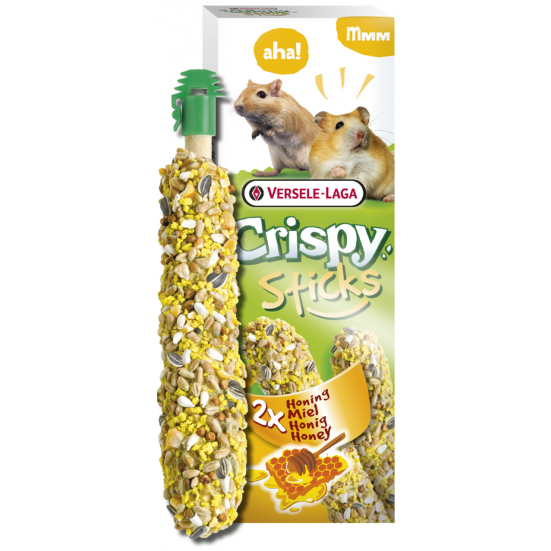 VL Crispy Sticks dla chomików / myszoskoczków Miód 2x55g