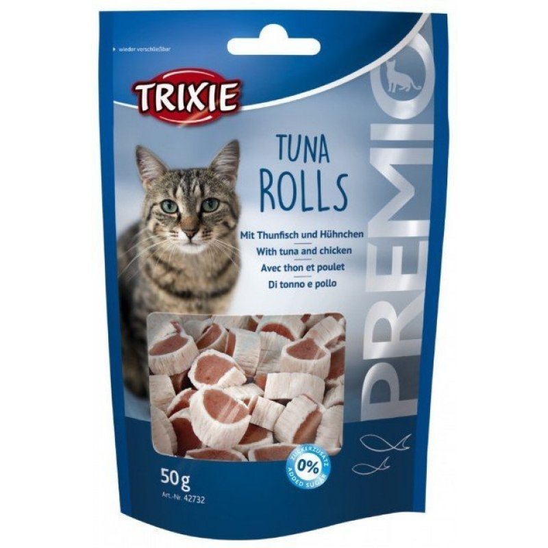 Trixie PREMIO Tuna Rolls z tuńczykiem i kurczakiem 50g