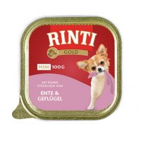 Rinti Dog Gold Mini kaczka + drób 100g