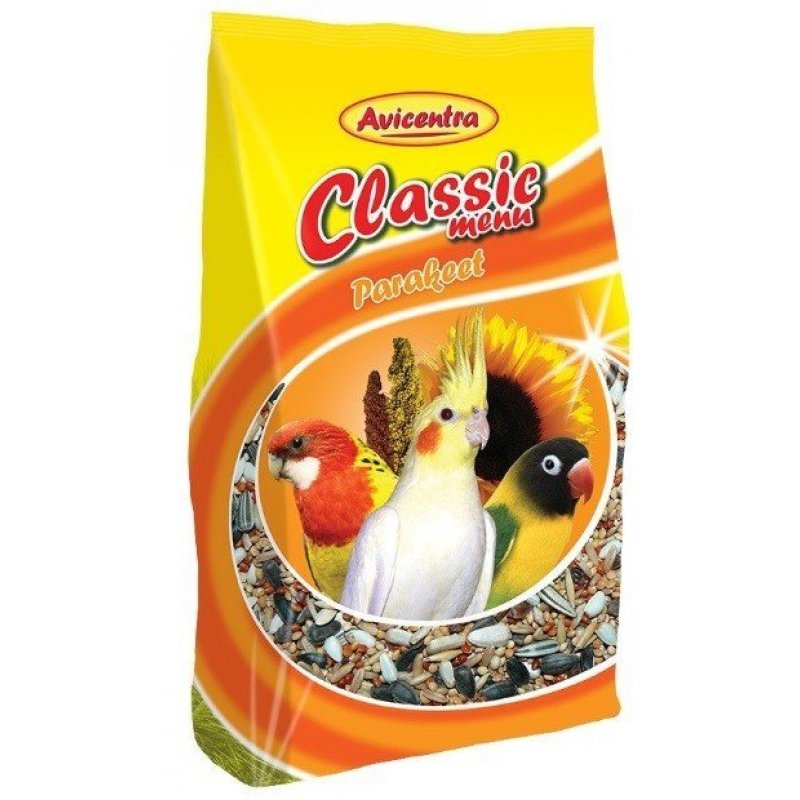 Avicentra Classic menu mała papuga 500g
