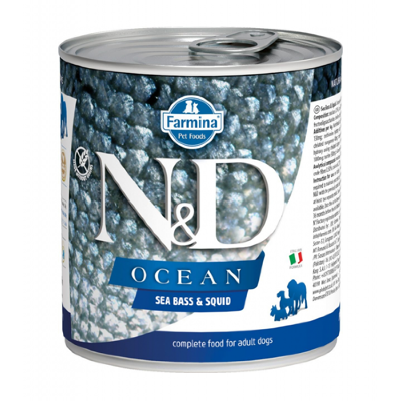 N&D DOG OCEAN Adult Codfish & Squid 285g