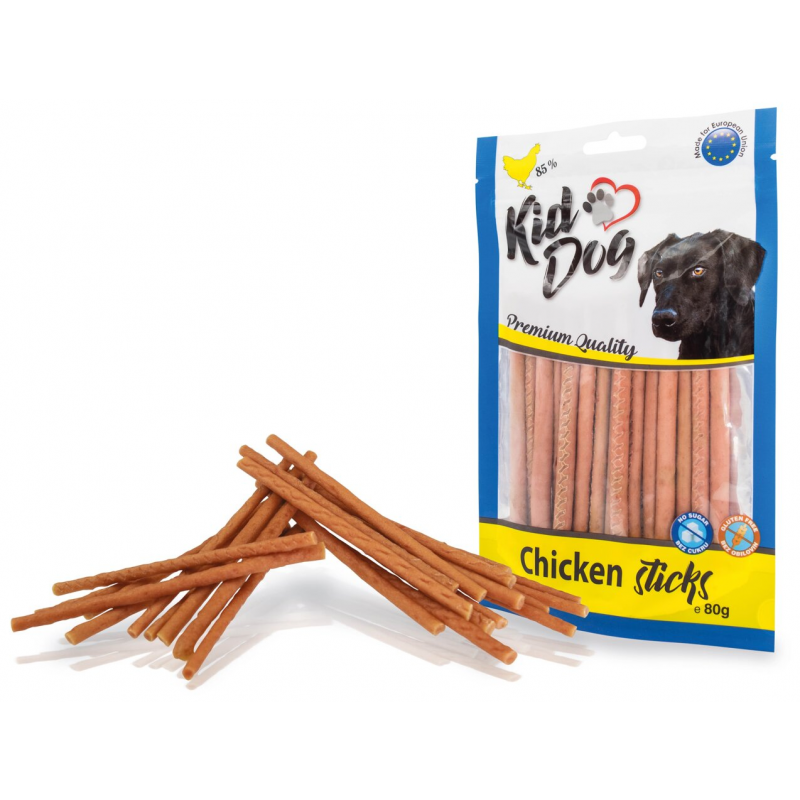 KIDDOG Chicken Sticks 80 g