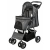 Wózek dla psa BUGGY, składany 47 x 100 x 80 cm, 4,9 kg, szary