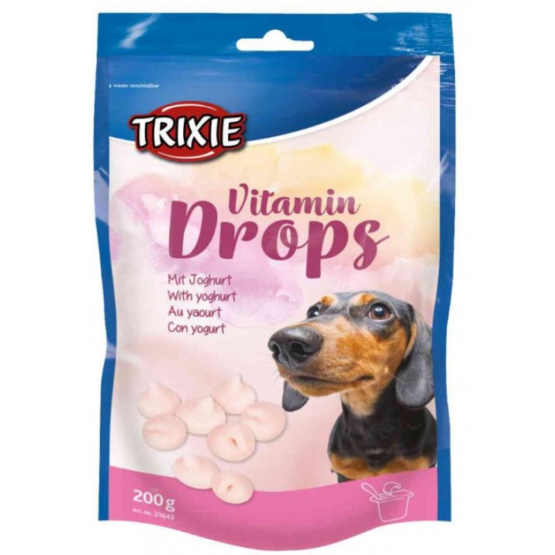 Trixie Vitamin Drops Jogurt z witaminami dla psów 200g