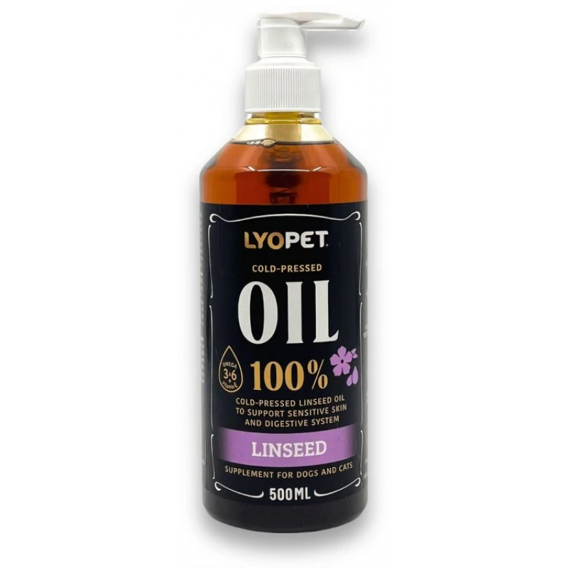 LYOPET 100% olej lniany 500 ml