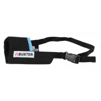 Mocowanie czarnego pyska z turkusowym brzegiem BUSTER Easy ID XL