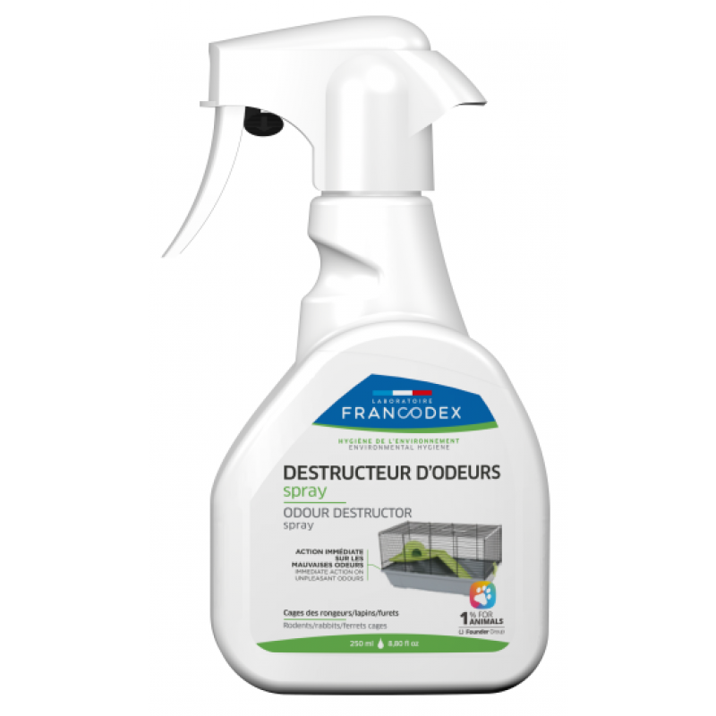 Dezodoryzator dla gryzoni Francodex 250ml