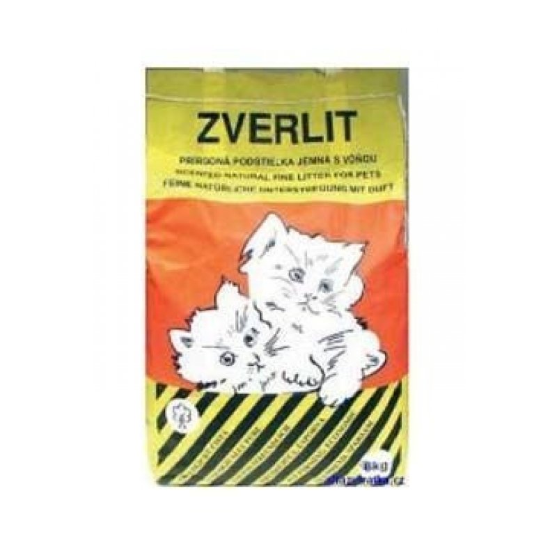 ZVERLIT pomarańczowy miękki zapach Kuweta dla kota 6kg