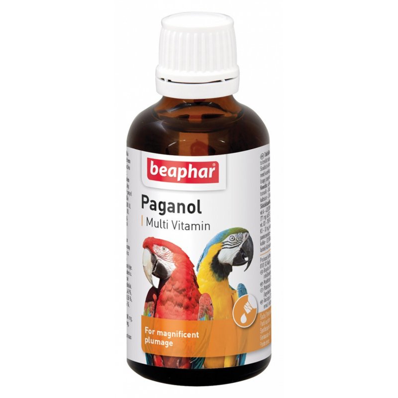 Beaphar Vitam Birds Paganol Multi Parrot 50ml