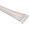 Smycz dla kota SHINY nylon czarna 1m Zolux