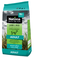 Nativia Dog Adult Lamb&Rice 15kg