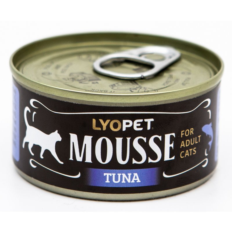 LYOPET Mus z tuńczyka dla kotów 90 g