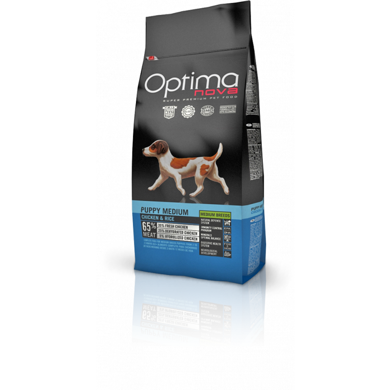 Optima Nova Dog Puppy Medium 12kg