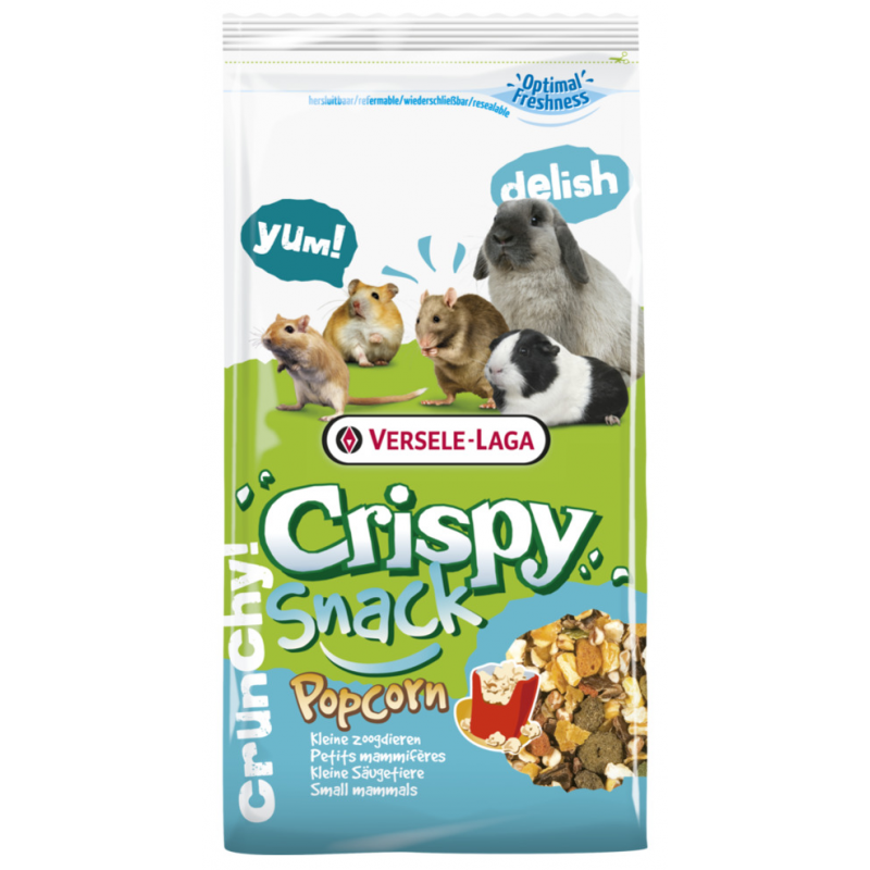 VL Crispy Snack dla gryzoni Popcorn 650g