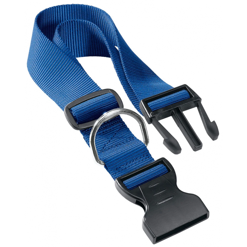 Obroża nylon CLUB C 70cm x 25mm niebieska Ferplast