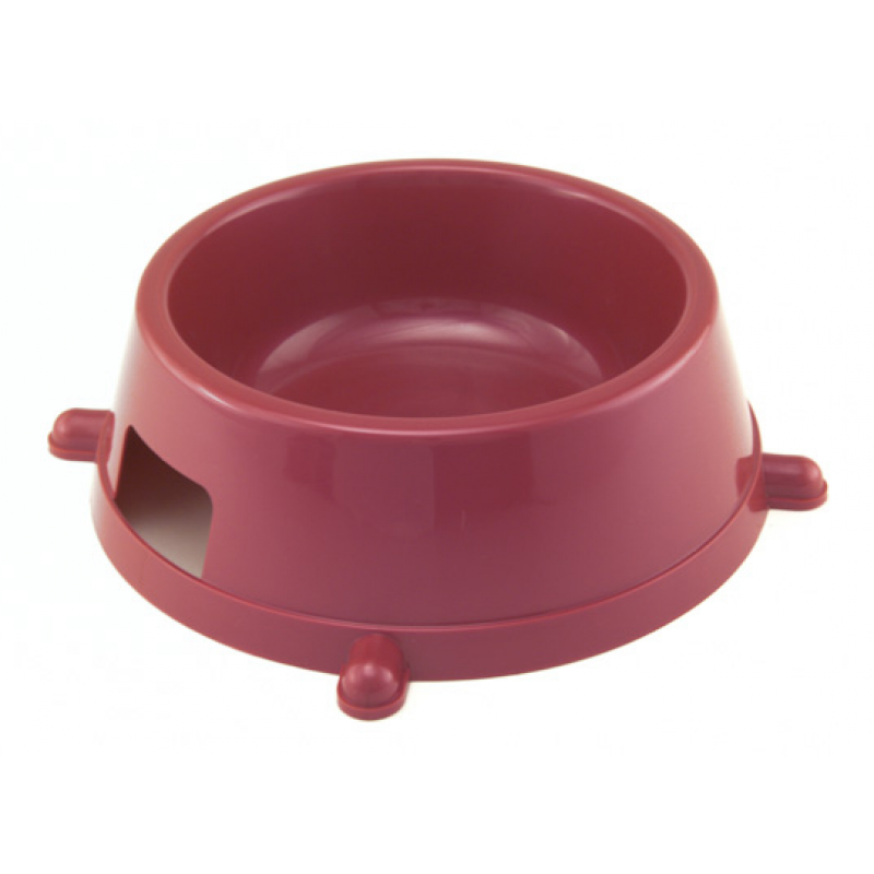 Miska plastikowa nr 2 dla kota i psa 0,60l SP