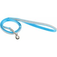 Smycz dla kota SHINY nylonowa niebieska 1m Zolux