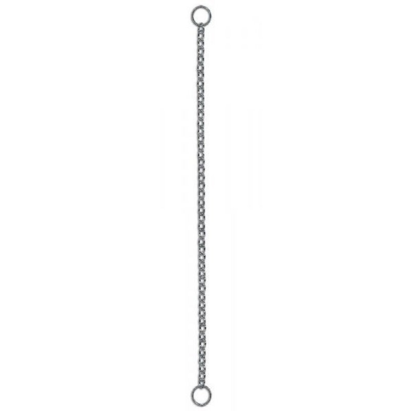 Obroża metalowa 1-rzędowa ściągająca 55cm / 3,5mm