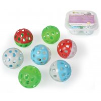 Toy BOX Ball Jingle 2-kolorowe 4cm / 7szt