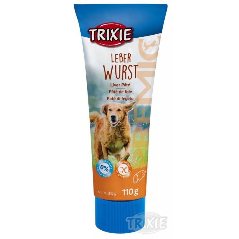 Trixie Premio LEBERWURST pasztet wątrobowy dla psów 110g