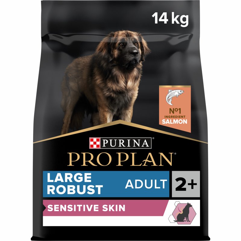 PRO PLAN LARGE ADULT Robust SENSITIVE SKIN łosoś 14 kg