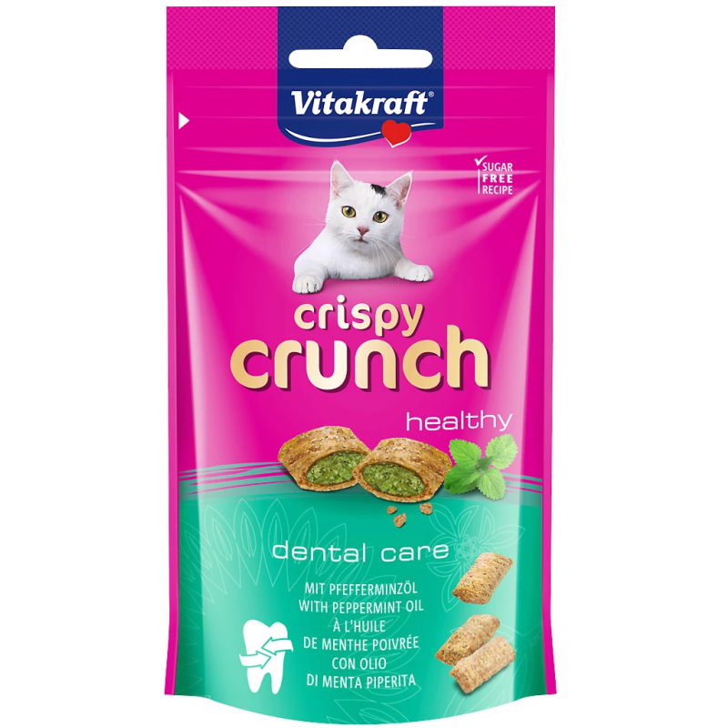 Przysmak Vitakraft Cat Crispy Crunch dentystyczny 60g