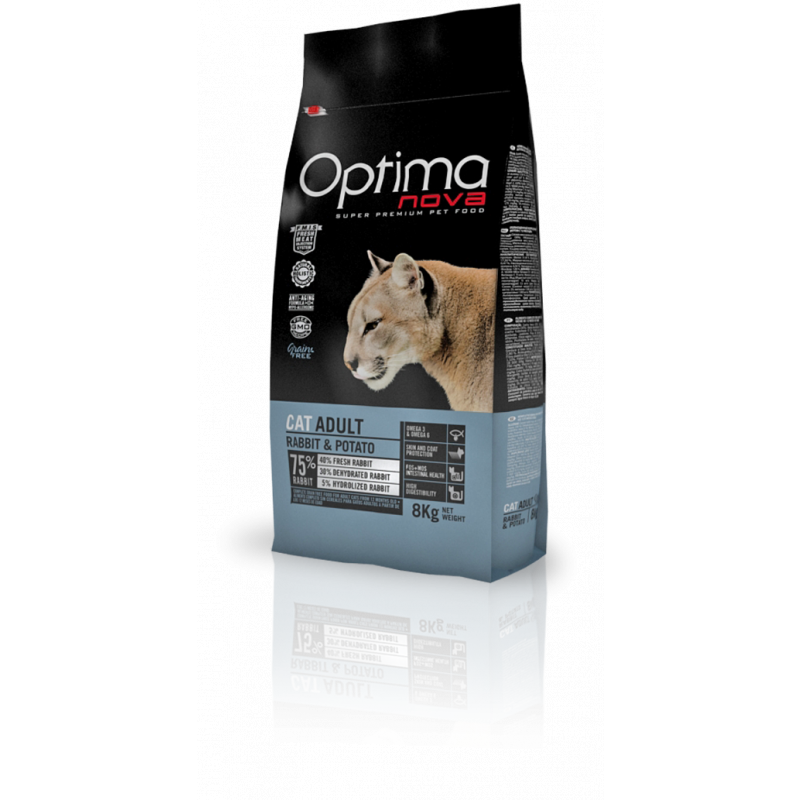 Optima Nova Cat GF Adult Rabbit 2kg