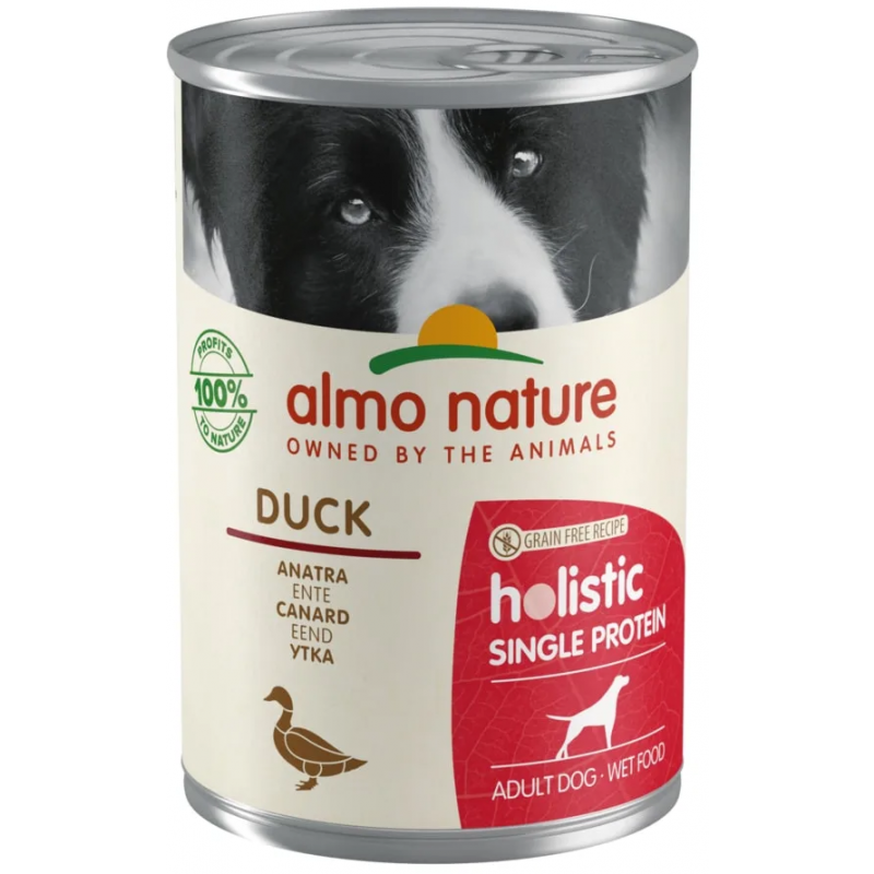 Almo Nature Holistic Monoprotein - Kaczka 24 x 400g