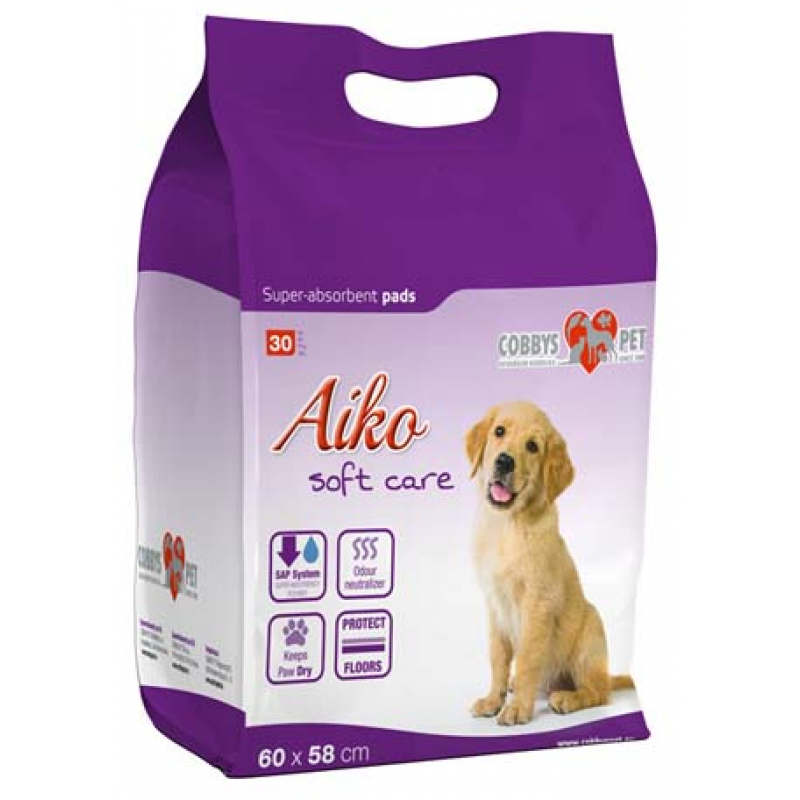 Podkładka chłonna dla psów Aiko Soft Care 60x58cm 30szt