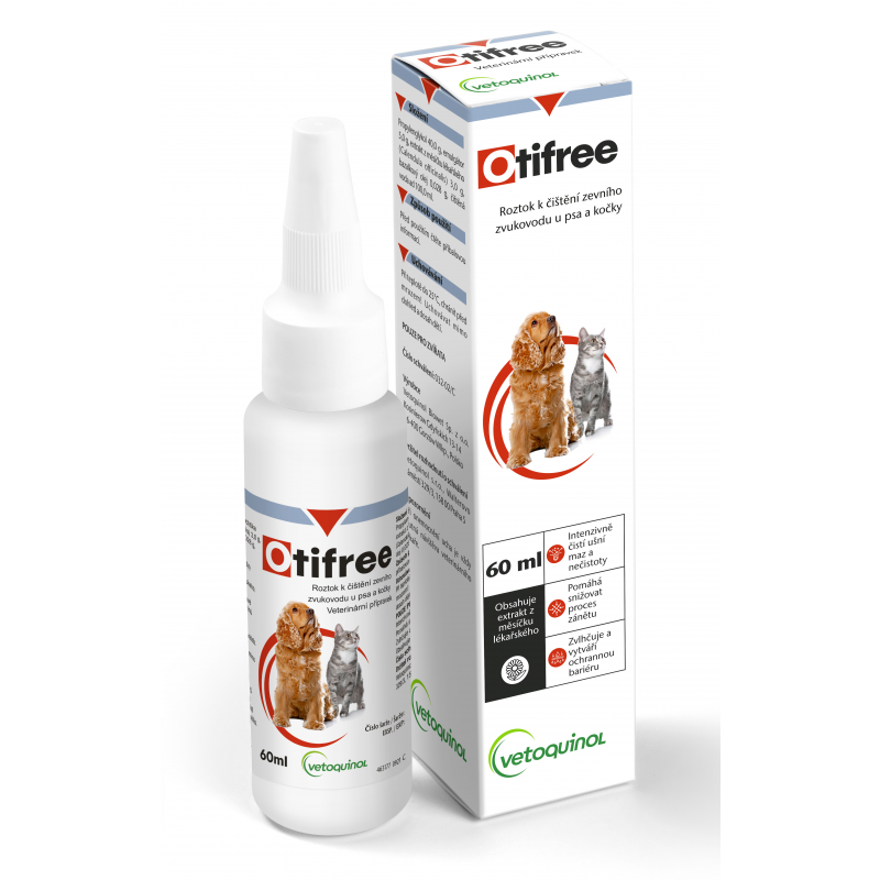 Vetoquinol Otifree GTT 60ml (środek do czyszczenia uszu)