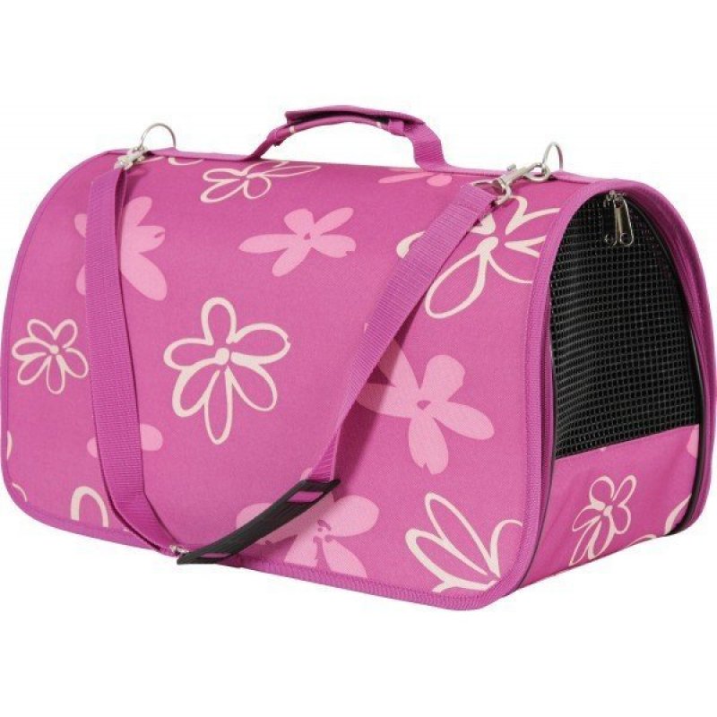 Torba podróżna Flower L śliwka 25x51x33cm Zolux