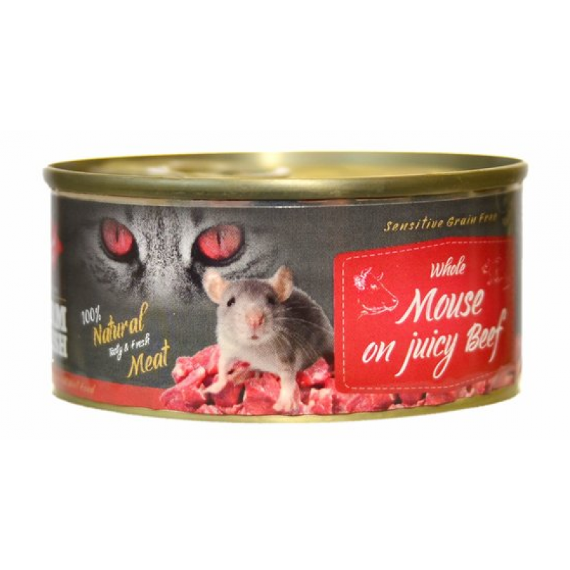 Farm Fresh Cat Whole Mouse on juicy Beef konserwa 100g
