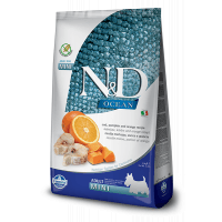 Farmina N&D OCEAN DOG Adult Mini Codfish&Pumpkin&Orange 2,5kg
